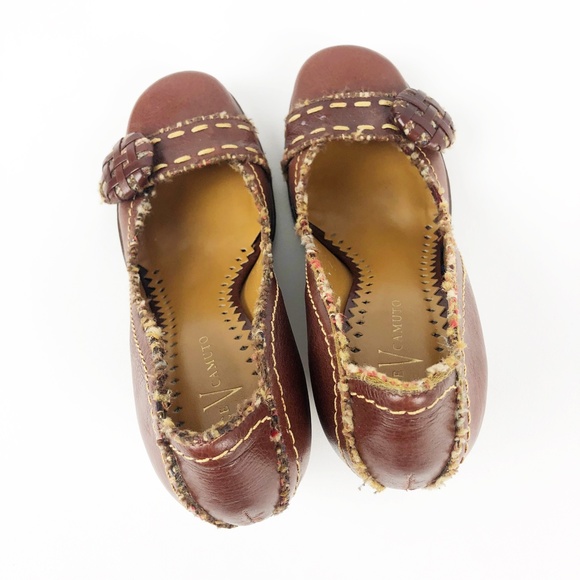 Vince Camuto Tweed Button Wedge - Picture 7 of 14